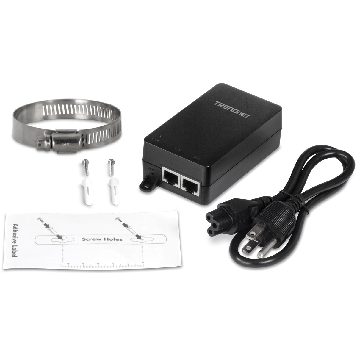 TRENDNET - TEW-840APBO2K (CA) - AC1200 High Power Outdoor PoE Preconfigured Point-to-Point Bridge Kit PoE Access Point (IPX6)