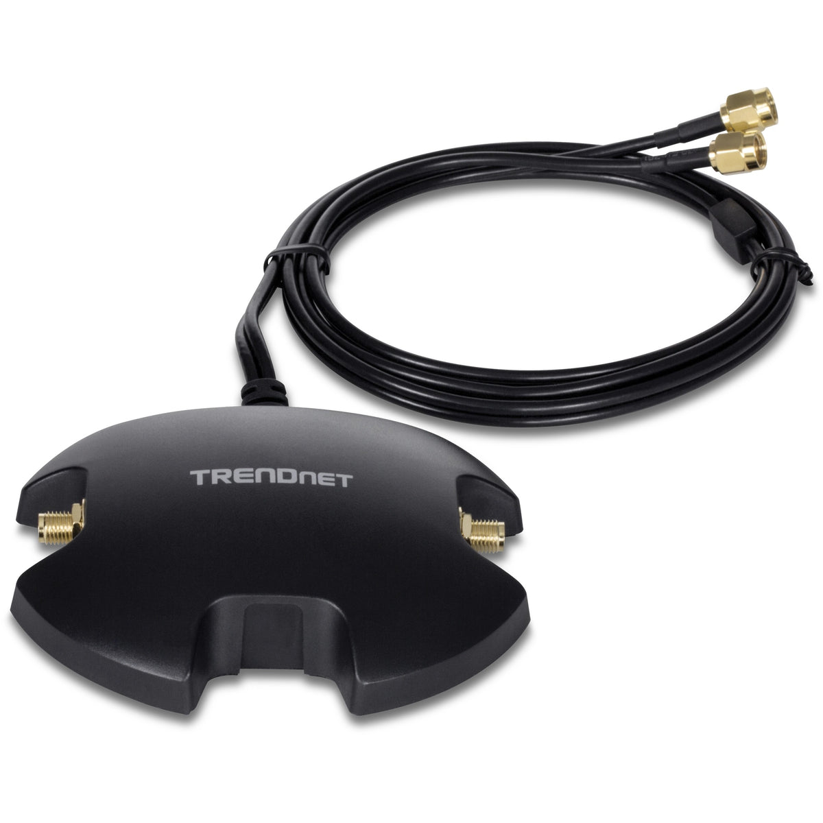 TRENDNET - TEW-LB101 - Magnetic Dual Antenna Mounting Base RP-SMA Female with RP-SMA MaleExtension Cable