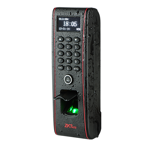 ZKteco USA - TF1700-iClass - HID iClass Standalone Outdoor Fingerprint Access Control Reader