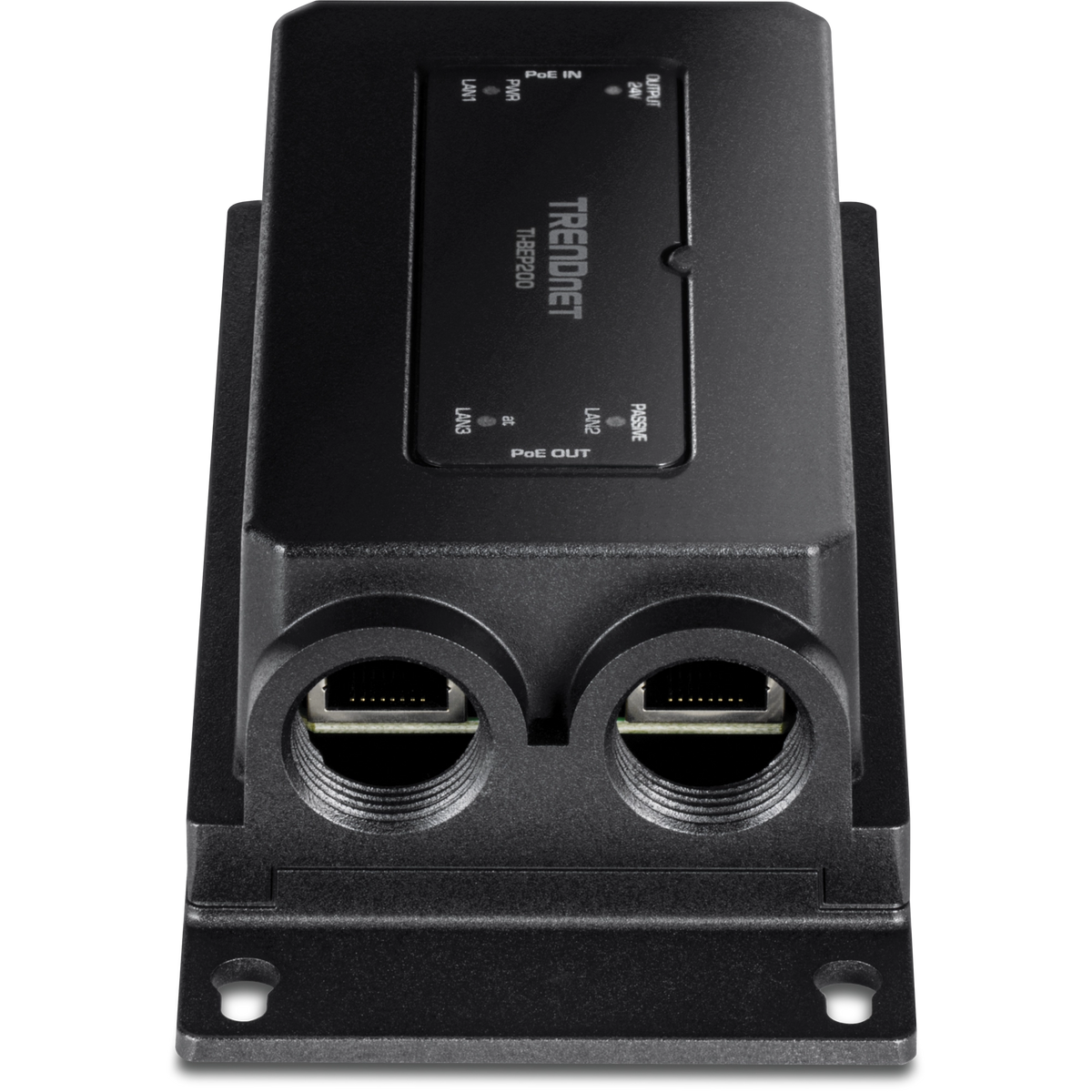 TRENDNET - TI-BEP200 - 2-Port Industrial Outdoor Gigabit Active/Passive PoE+ Extender