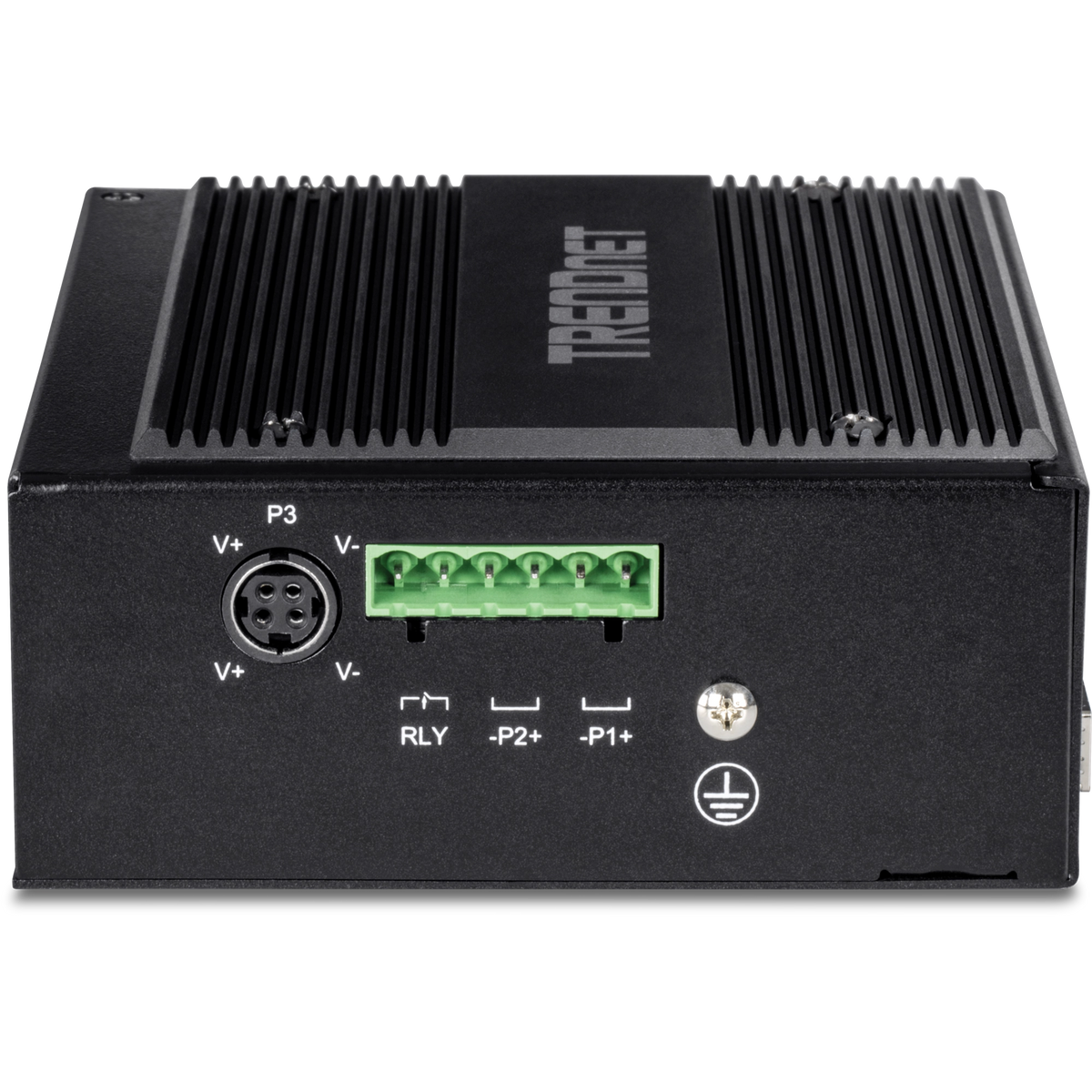 TRENDNET - TI-BG104 - 10-Port Industrial Gigabit PoE++ DIN-Rail Switch