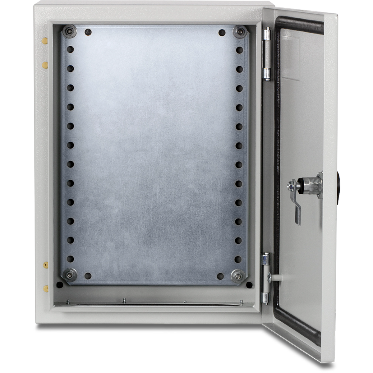 TRENDNET - TI-CA2 - Outdoor IP66 Steel Enclosure With Lockable Hinged Door