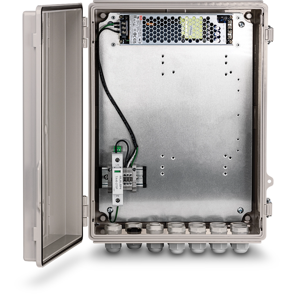 TRENDNET - TI-CA3K - Outdoor IP68 Weatherproof Enclosure with Power Supply