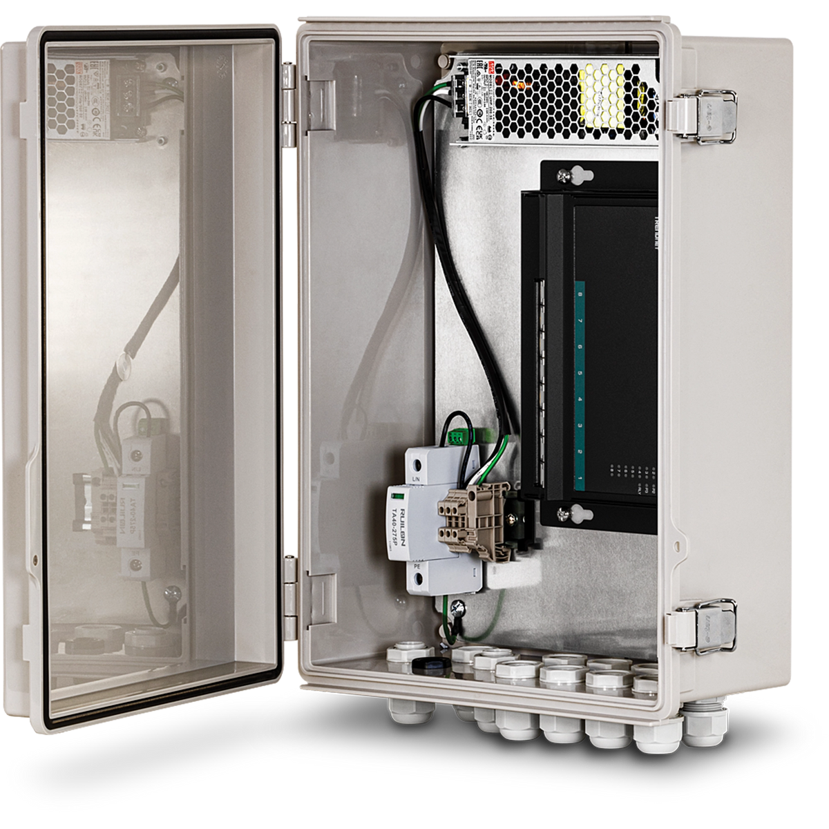 TRENDNET - TI-CA3K - Outdoor IP68 Weatherproof Enclosure with Power Supply