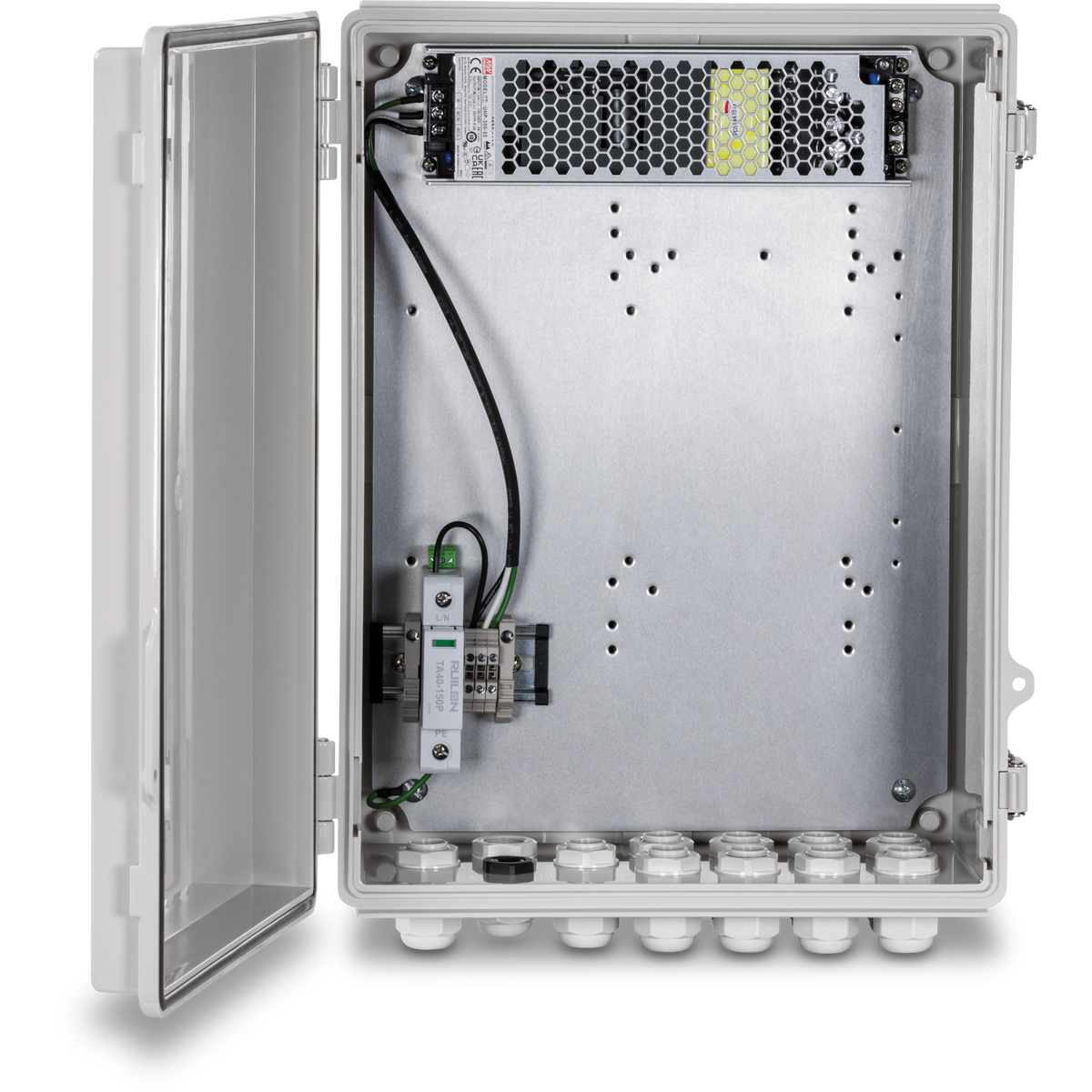 Trendnet - TI-CA4K - Outdoor IP68 Weatherproof Enclosure with 350W Power Supply