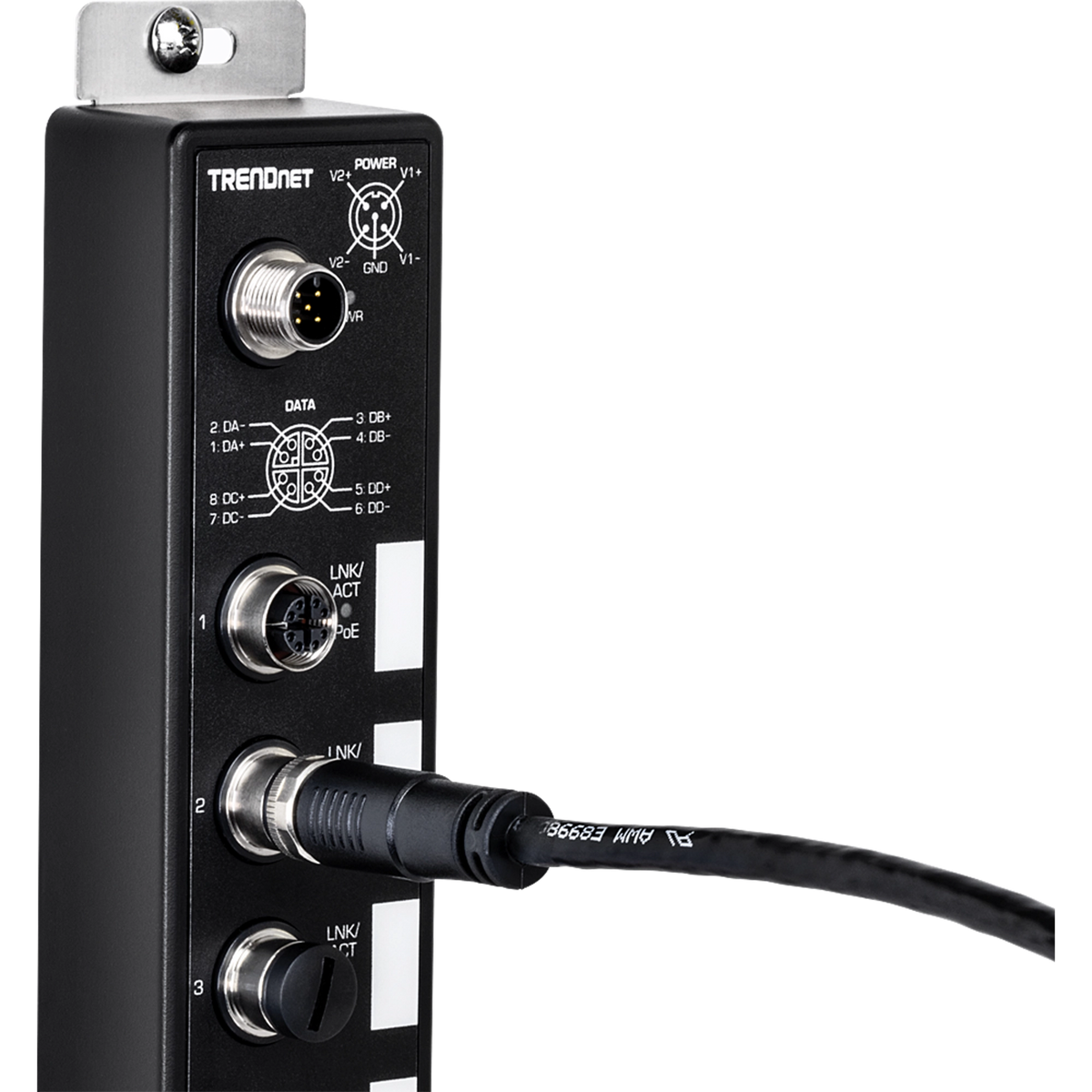 TRENDNET - TI-CD02 - M12 to RJ-45 Industrial