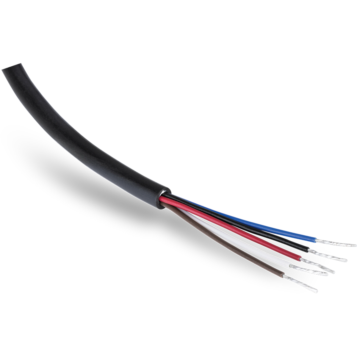 TRENDNET - TI-CP02 - Industrial M12 Female 5-Pin Connector Electrical Cable, 2m (6.5 ft.)