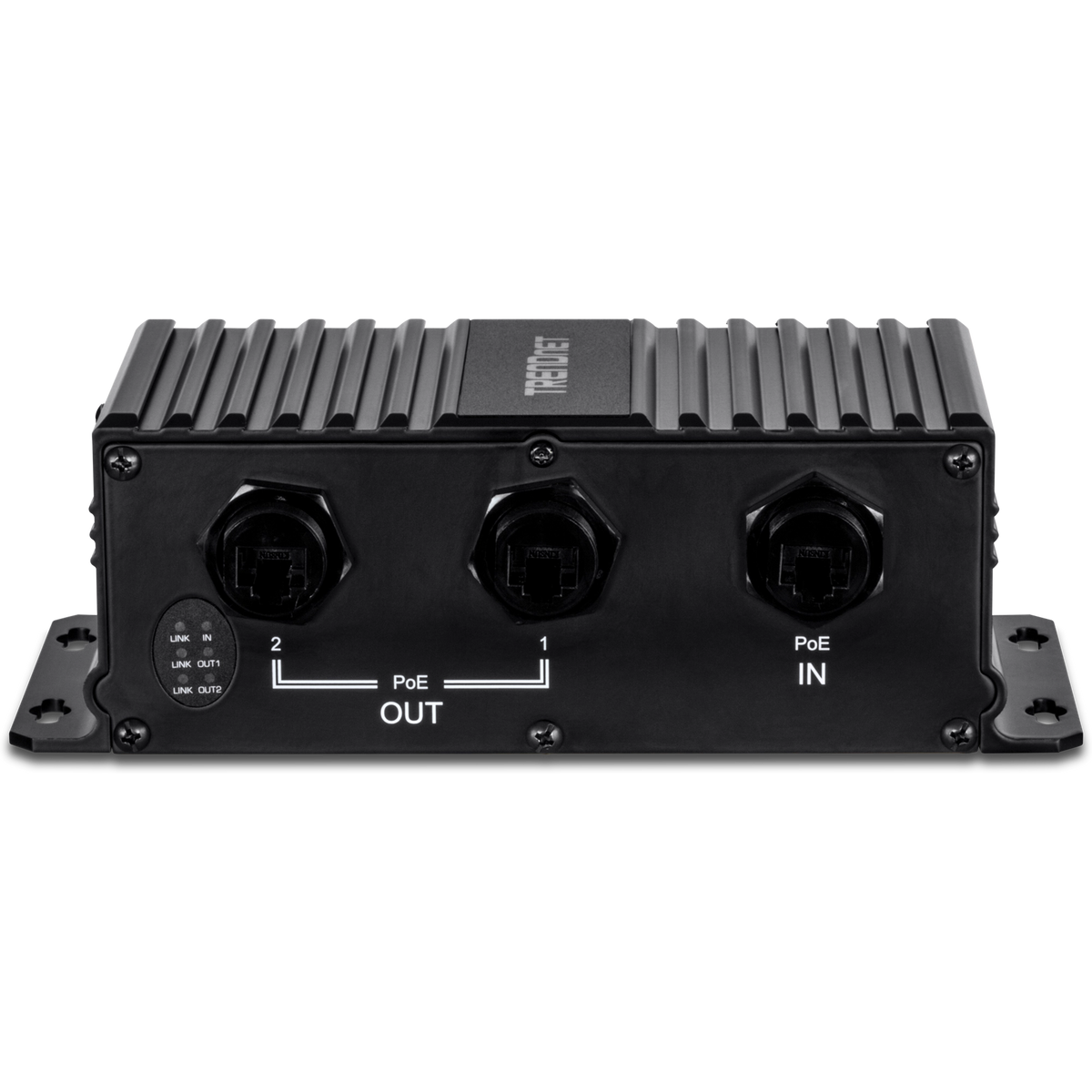 TRENDNET - TI-EU120 - 2-Port Industrial Outdoor Gigabit UPoE Extender