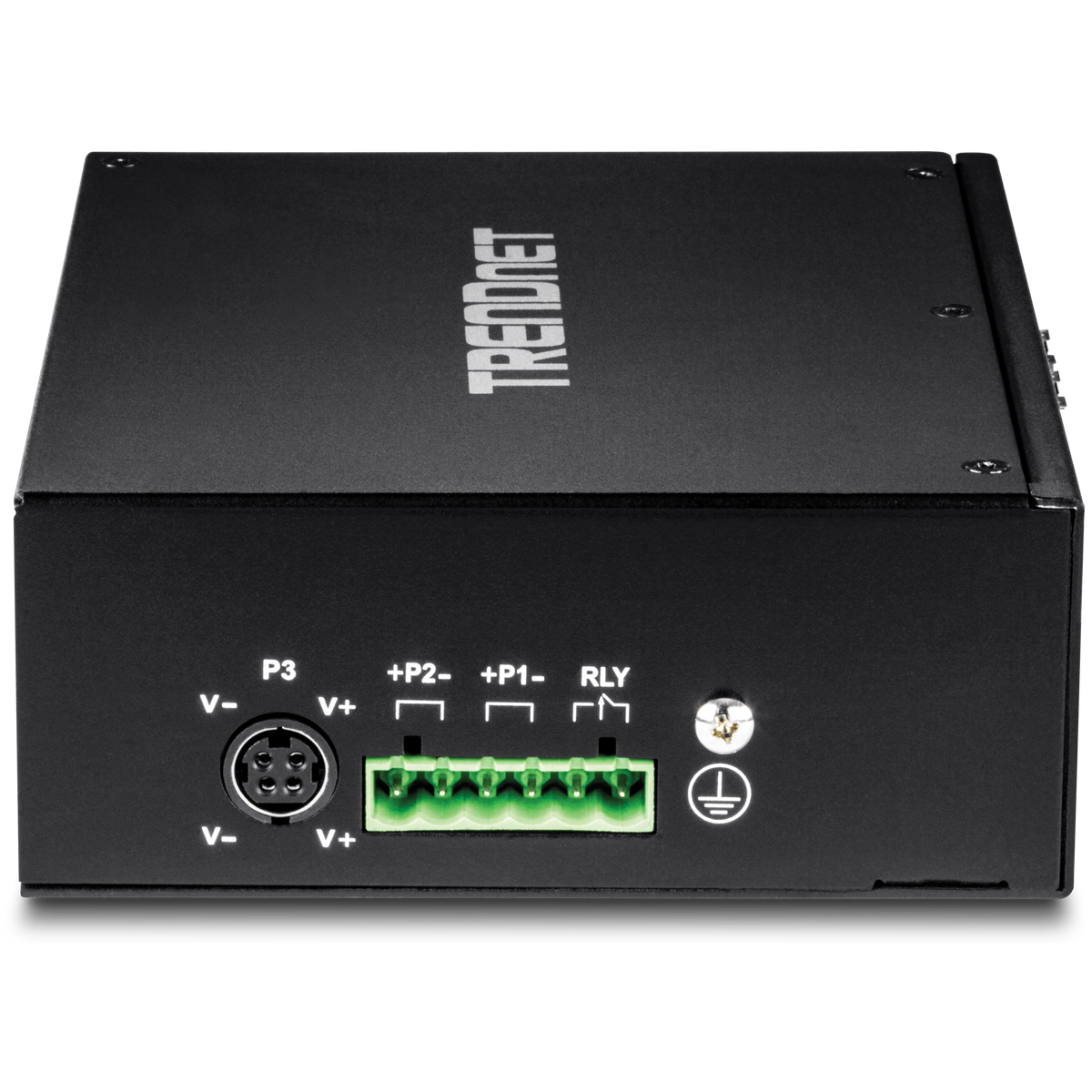 TRENDNET - TI-G102 - 10-Port Hardened Industrial Gigabit DIN-Rail Switch