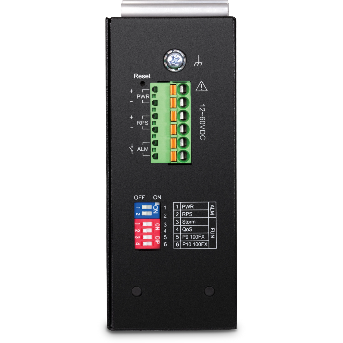 TRENDNET - TI-G102i - 10-Port Industrial Gigabit L2 Managed DIN-Rail Switch