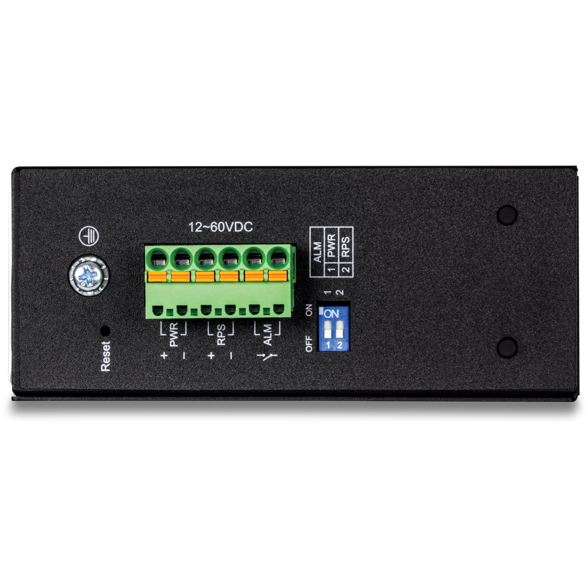 TRENDNET - TI-G160i - 16-Port Industrial Gigabit L2 Managed  DIN-Rail Switch