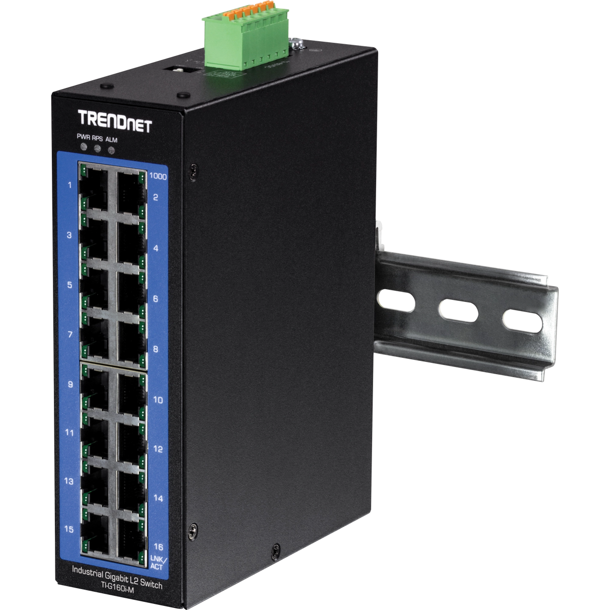 TRENDNET - TI-G160i-M - 16-Port Industrial Gigabit L2