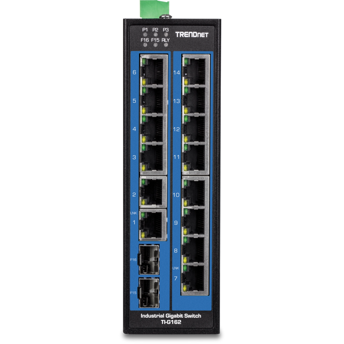 TRENDNET - TI-G162 - 16-Port Industrial Gigabit