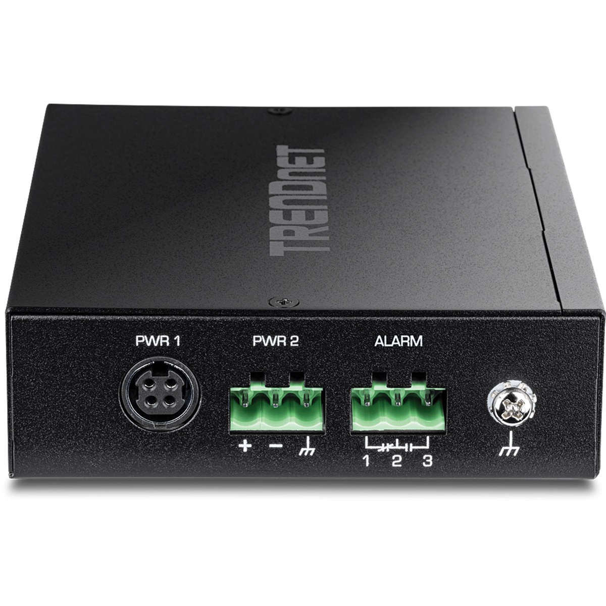 TRENDNET - TI-G50611 - 6-Port Industrial 2.5G DIN-Rail Switch with 10G Ports