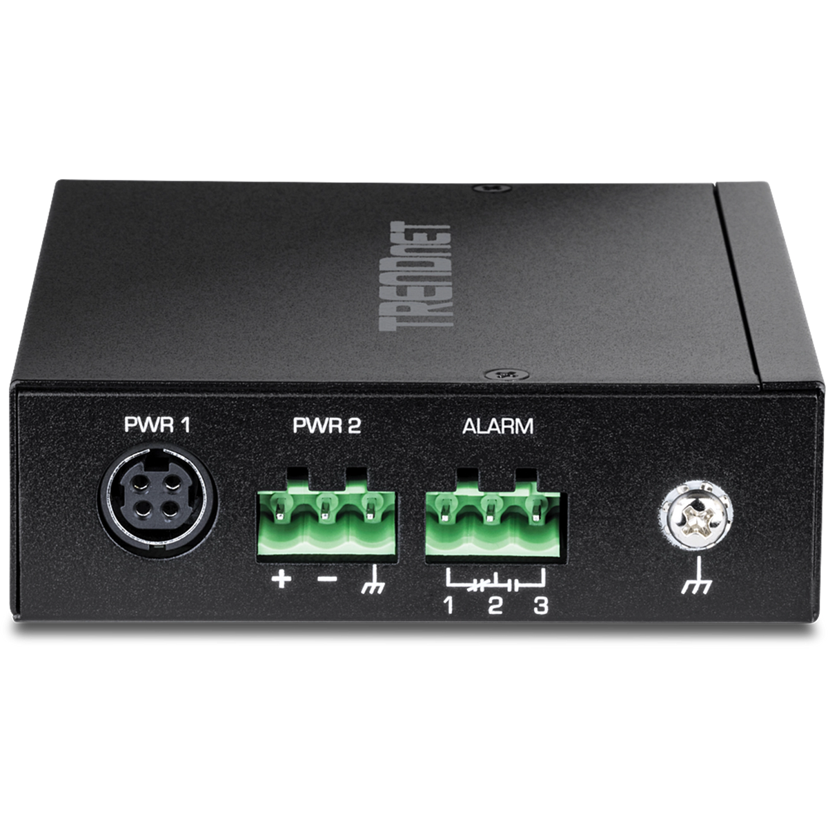 TRENDNET - TI-G51SC - 5-Port Hardened Industrial Gigabit DIN-Rail Switch with Multi-Mode SC Port
