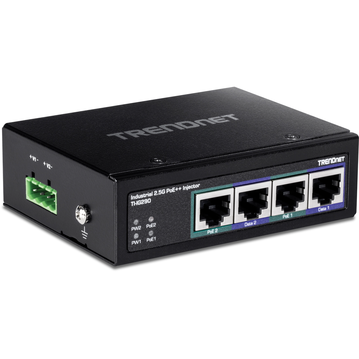 TRENDNET - TI-IG290 - 95W 2-Port Industrial 2.5G PoE
