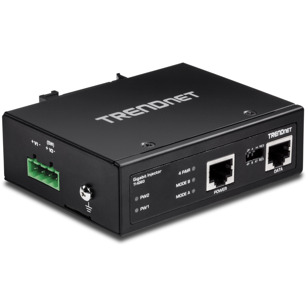 TRENDNET - TI-IG60 - Hardened Industrial 60 Watt UPoE Injector
