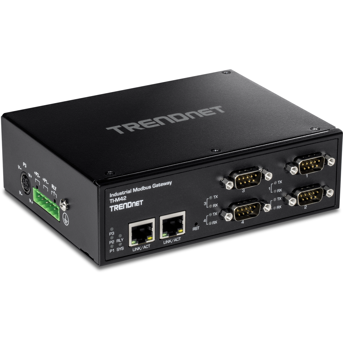 TRENDNET - TI-M42 - 4-Port Industrial Modbus Gateway