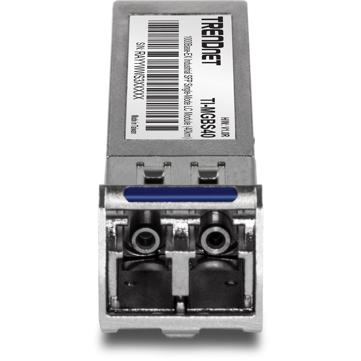 TRENDNET - TI-MGBS40 - Hardened Mini-GBIC Single-Mode LC Module (40KM)