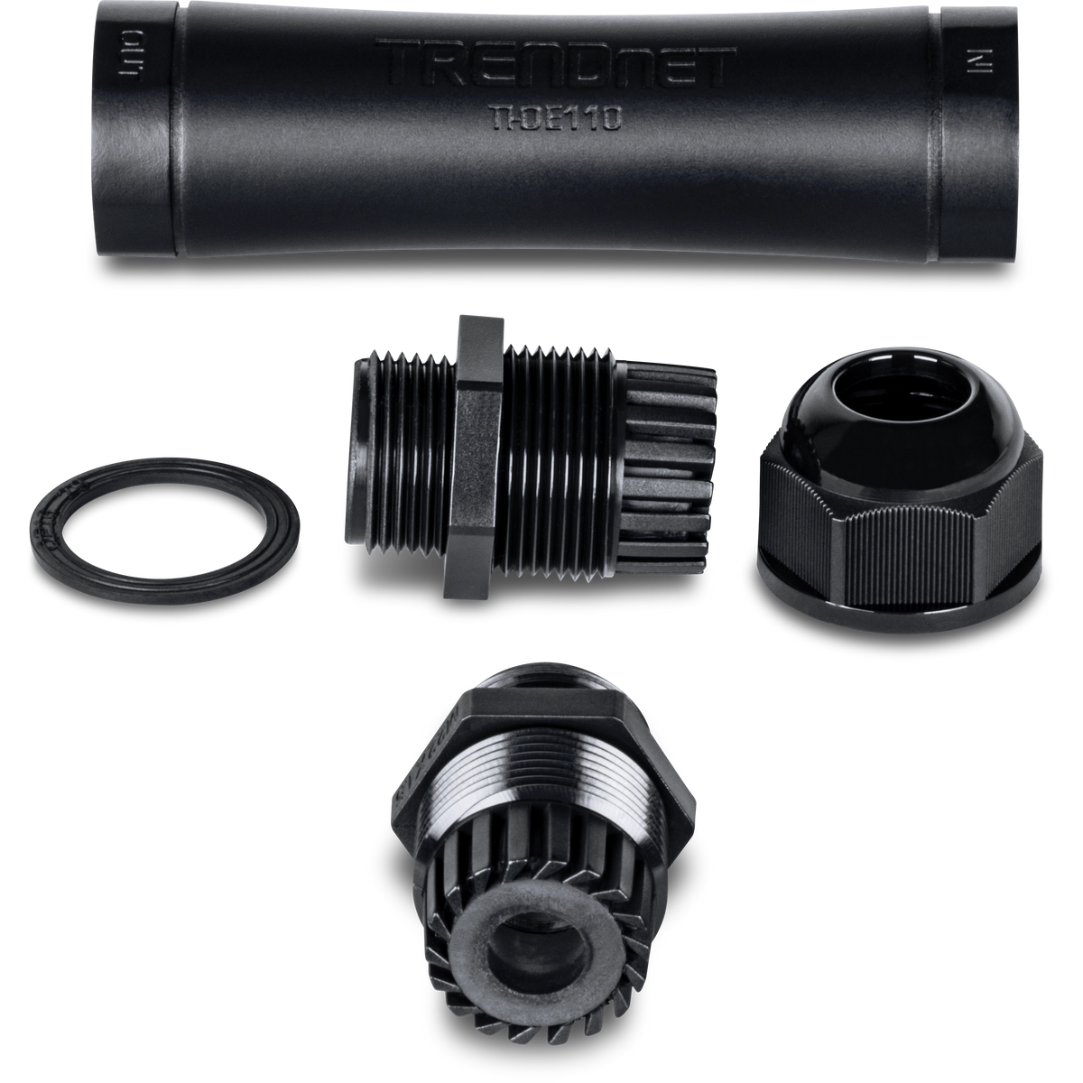 Trendnet - TI-OE110 - Industrial Waterproof Gigabit PoE+ Extender
