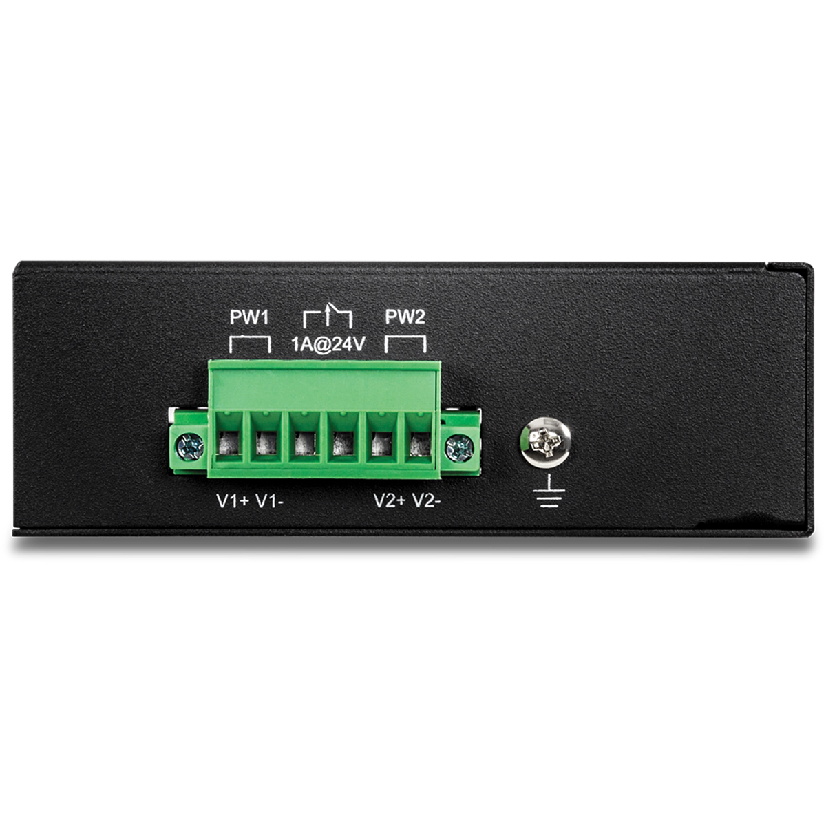 TRENDNET - TI-PE80 - 8-Port Industrial Fast Ethernet PoE+ DIN-Rail Switch