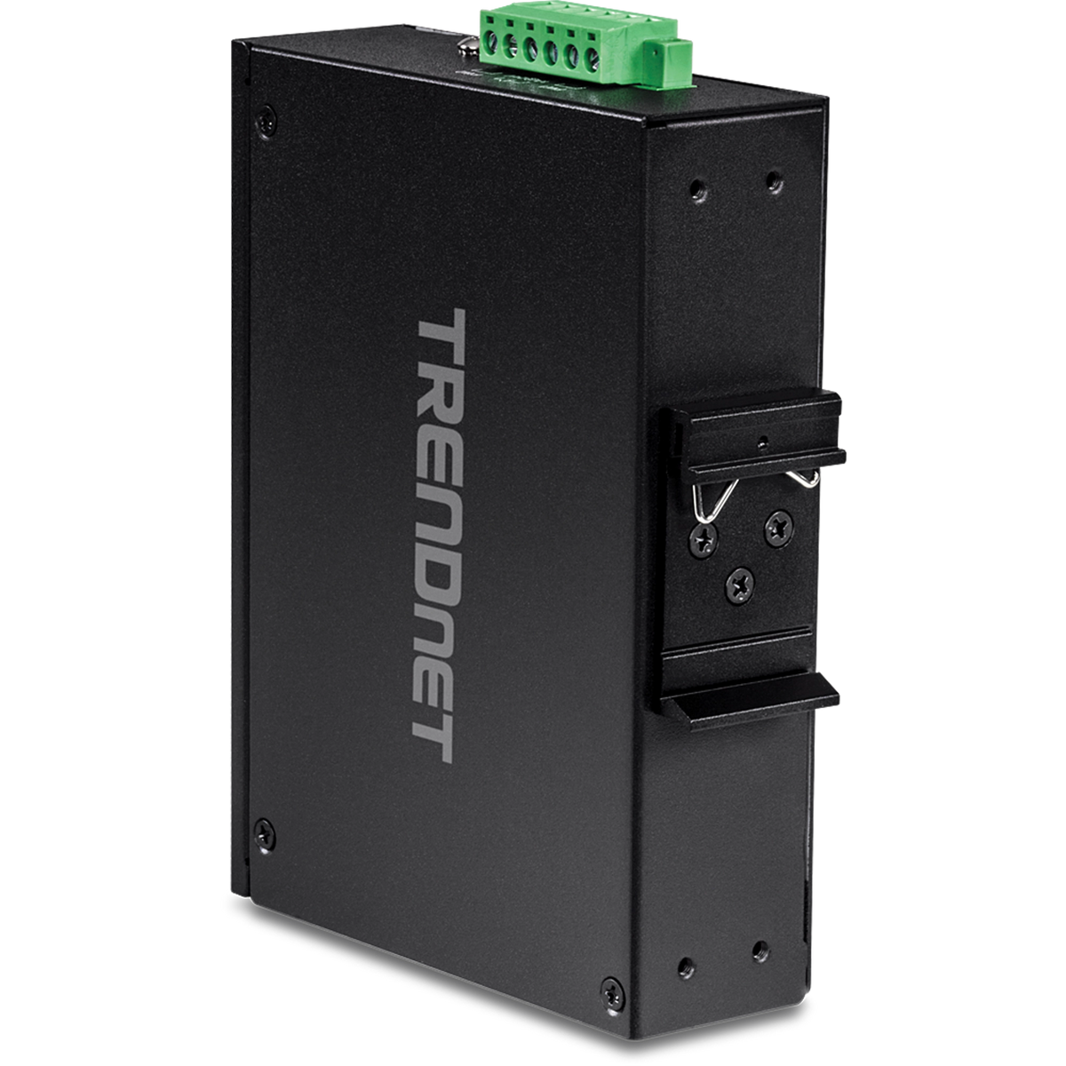 TRENDNET - TI-PE80 - 8-Port Industrial Fast Ethernet PoE+ DIN-Rail Switch
