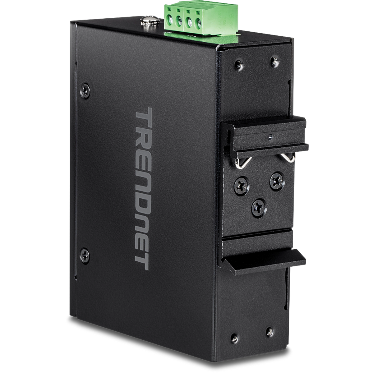 TRENDNET - TI-PF11SFP - Hardened Industrial SFP to Gigabit PoE+ Media Converter