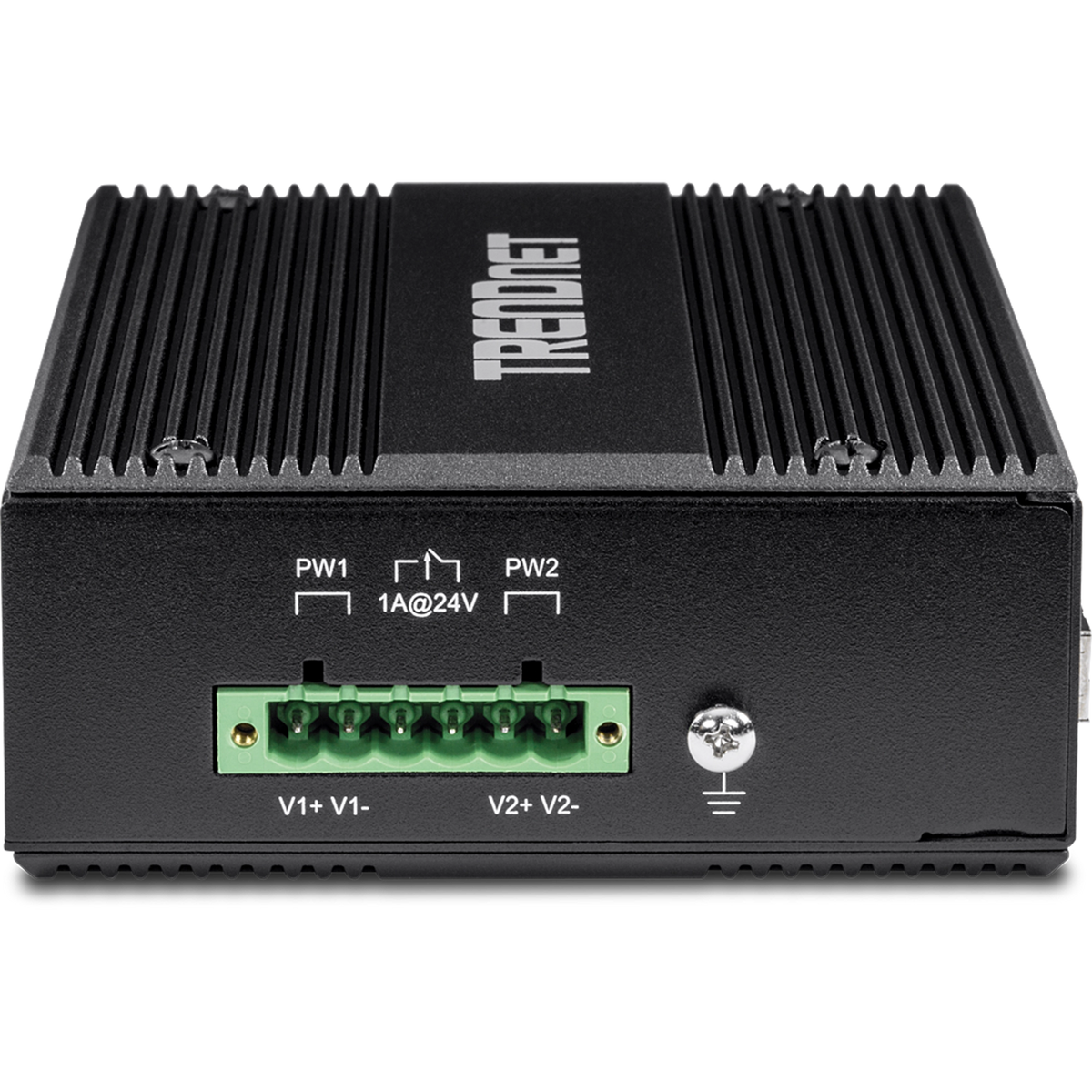 TRENDNET - TI-PG80B - 8-Port Industrial Gigabit PoE+ DIN-Rail Switch (24 - 56V)