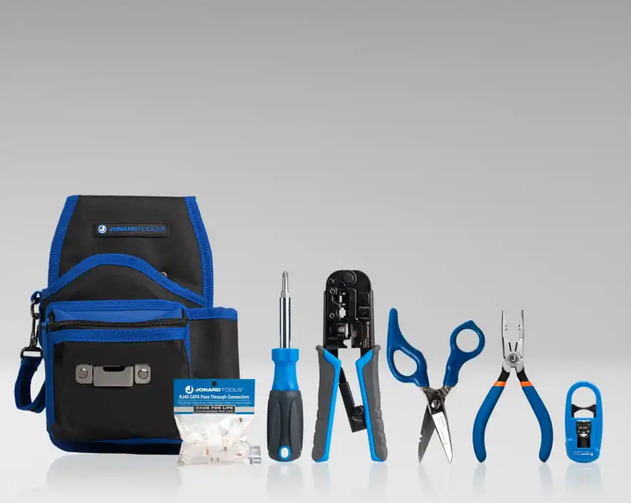 Jonard - TK-145 - Telecom RJ45 Belt Pouch Tool Kit
