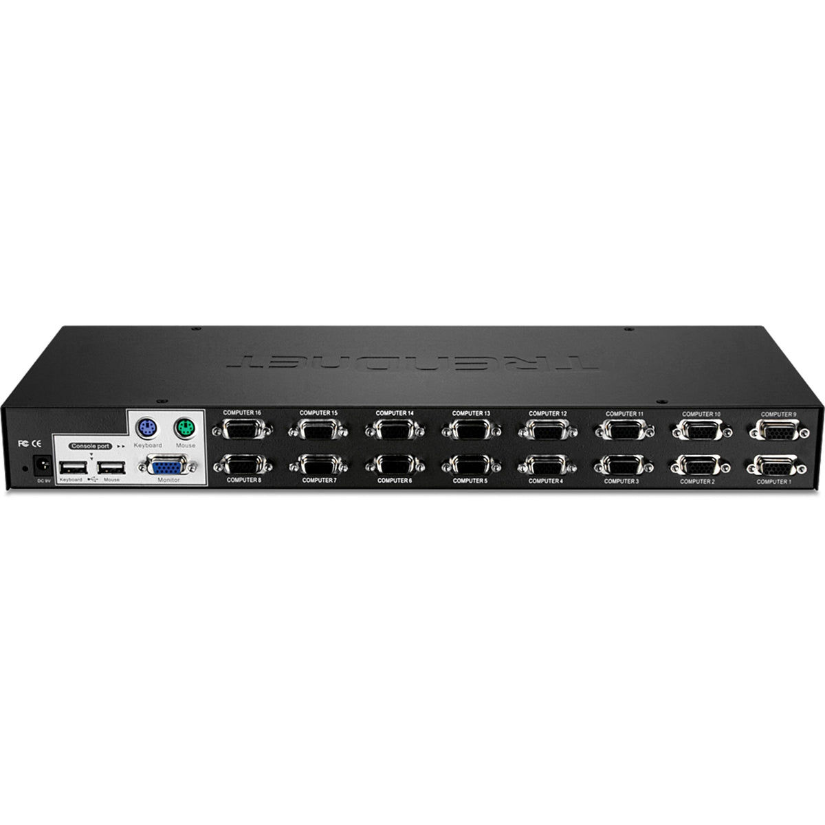 TRENDNET - TK-1603R - 16-port KVM USB/PS2 Rack Mount Switch