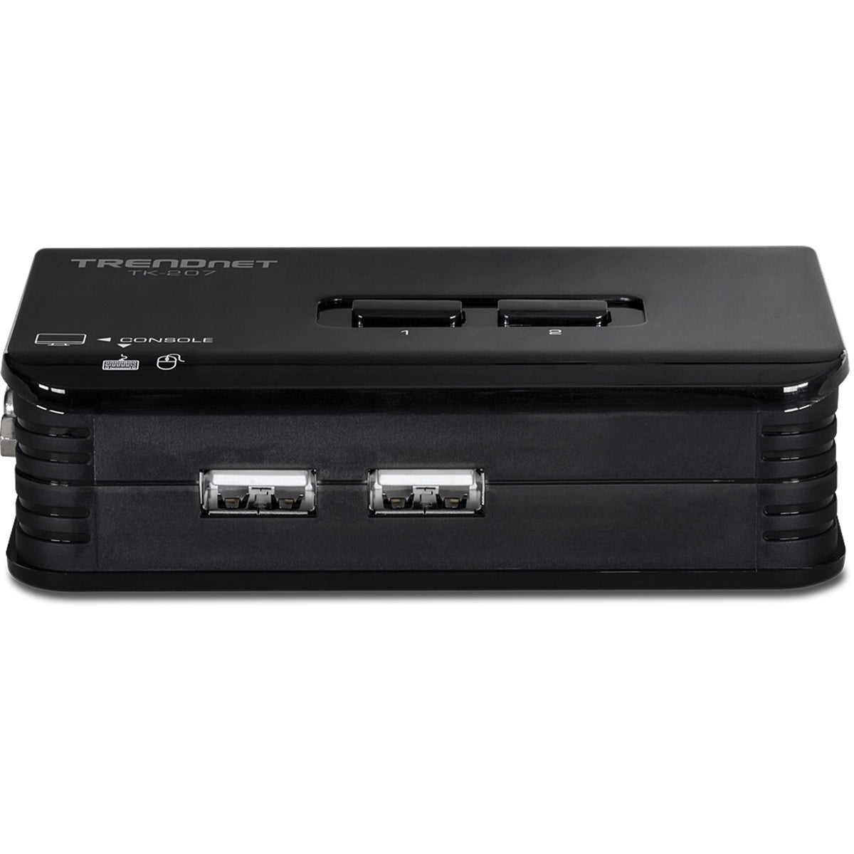 TRENDNET - TK-207K - 2-port USB KVM Switch Kit (include 2 x KVM Cables)
