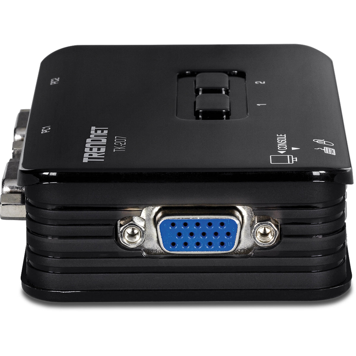TRENDNET - TK-207K - 2-port USB KVM Switch Kit (include 2 x KVM Cables)