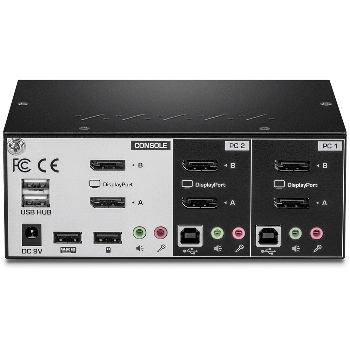 TRENDNET - TK-240DP - 2-Port Dual Monitor Display Port KVM Switch