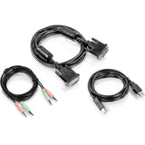 TRENDNET - TK-CD15 - 15 ft. DVI-I, USB,and Audio KVM Cable Kit