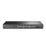TP-Link - TL-SG3428X - JETSTREAM 24-PORT GIGABIT L2+ PERP MANAGED SWITCH W/ 4 10GE SFP+ SLOTS