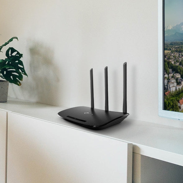 TP-Link - TL-WR940N - WIRELESS N ROUTER 300M WRLS 4PORT WITCH & 3FIXED ANTENNAS