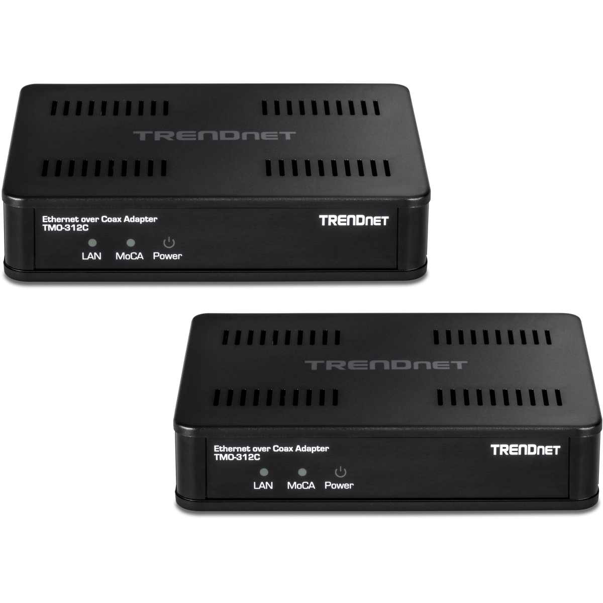 TRENDNET - TMO-312C2K - MoCA 2.5 Ethernet over Coax Adapter (2-Pack)