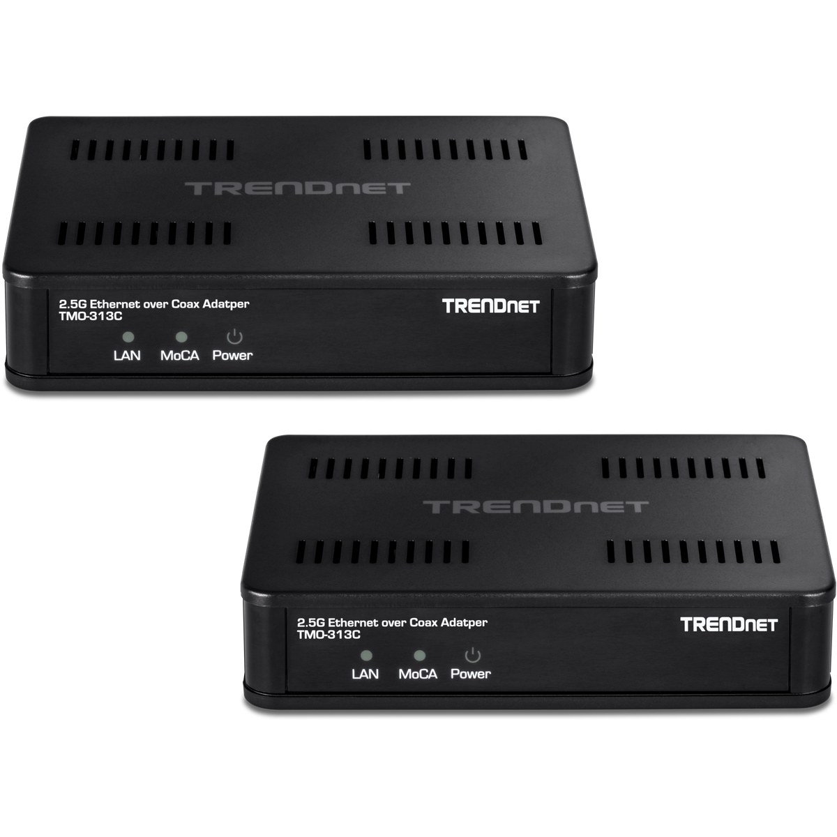 Trendnet - TMO-313C2K - 2.5Gbps Ethernet over Coax Adapter (2-Pack)