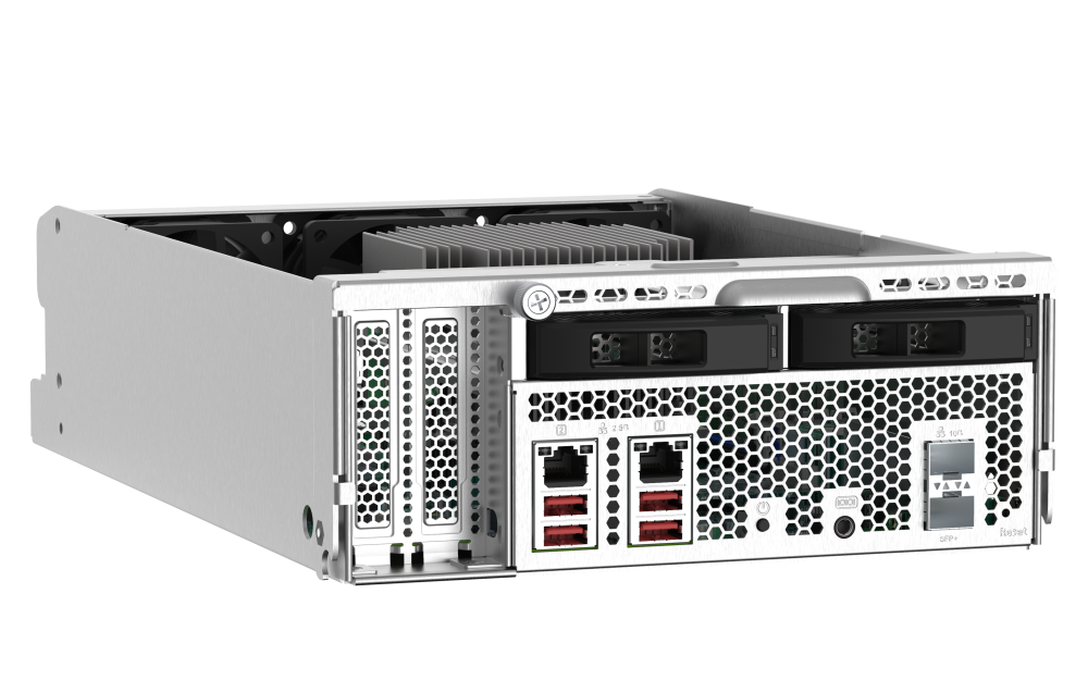QNAP - TNS-h1083X-E2234-8G - Intel Xeon E-2234 4 cores/8 threads 3.6 GHz processor (Bursts up to 4.8 GHz), 8 GB DDR4