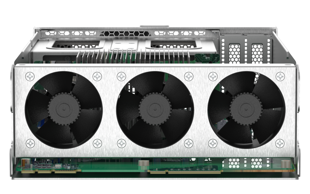 QNAP - TNS-h1083X-E2234-8G - Intel Xeon E-2234 4 cores/8 threads 3.6 GHz processor (Bursts up to 4.8 GHz), 8 GB DDR4