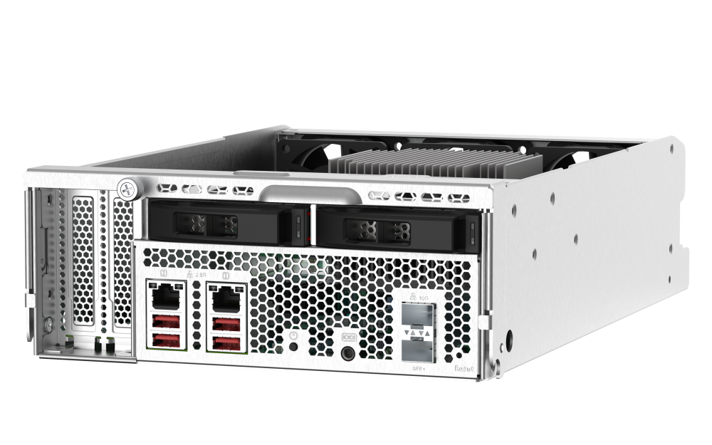 QNAP - TNS-h1083X-E2236-16G - Intel® Xeon® E-2236 6 cores/12 threads 3.4 GHz processor (Bursts up to 4.8 GHz), 16 GB DDR4