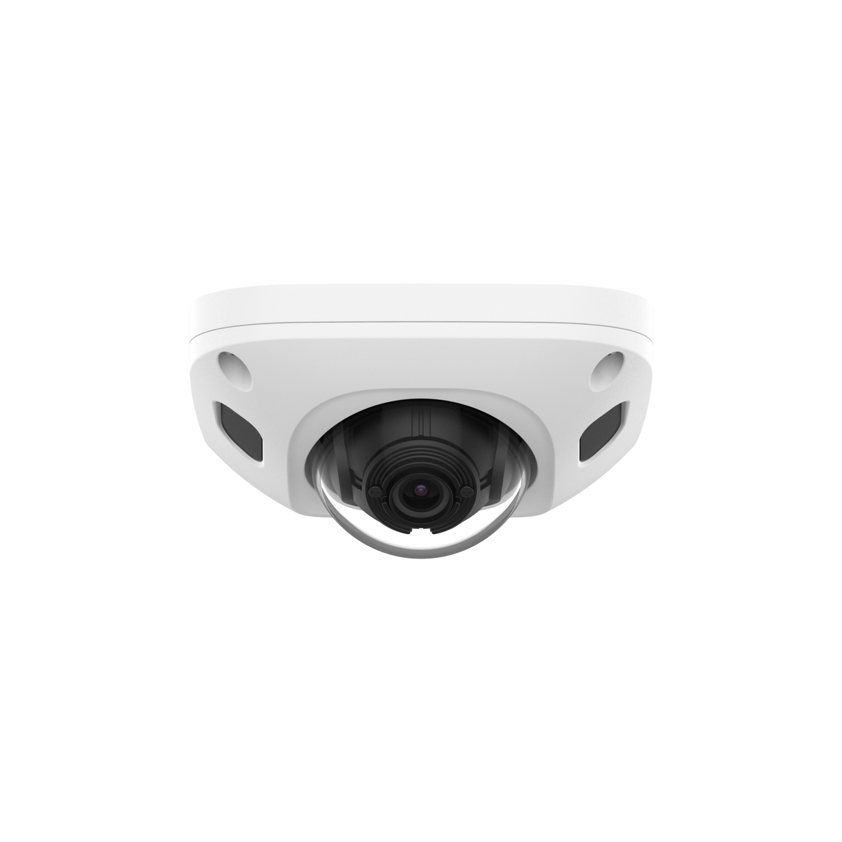 Hanwha - TNV-C8034RM - T Series, Mobile IR vandal dome camera, 5MP, (2592x1944) 30fps, fixed focal Lens 6mm (H:50°/V: 37°), triple codec H.265/H.264/MJPEG with WiseStream III technology, WiseNRⅡ(Based on AI engine), built in mic, 120dB WDR, IR viewab