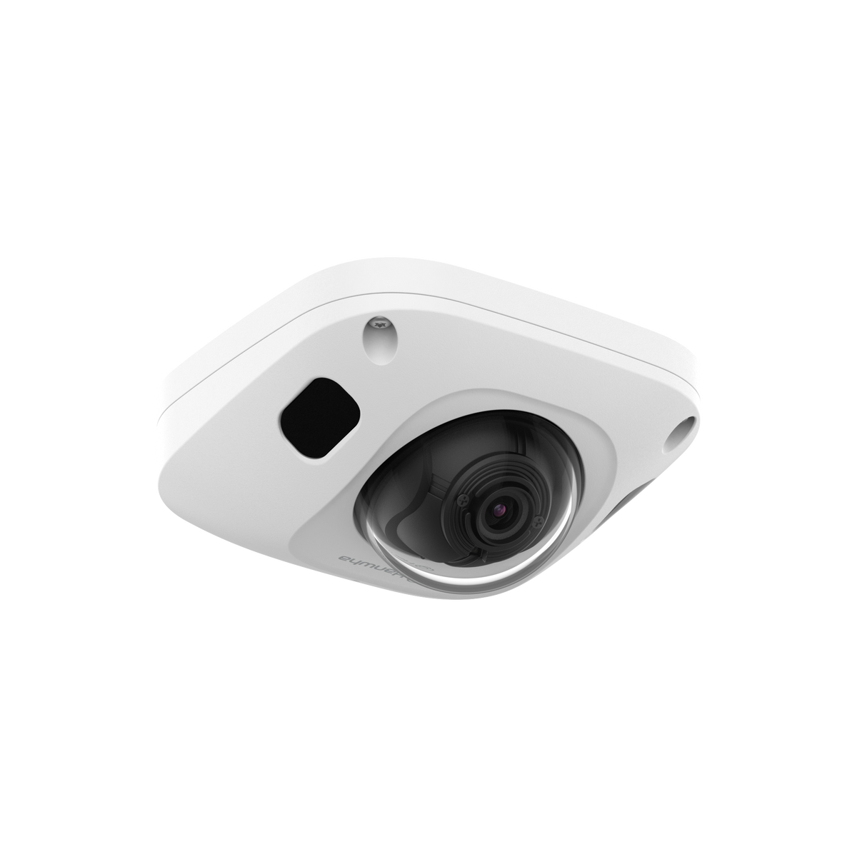 Hanwha - TNV-C8034RM - T Series, Mobile IR vandal dome camera, 5MP, (2592x1944) 30fps, fixed focal Lens 6mm (H:50°/V: 37°), triple codec H.265/H.264/MJPEG with WiseStream III technology, WiseNRⅡ(Based on AI engine), built in mic, 120dB WDR, IR viewab