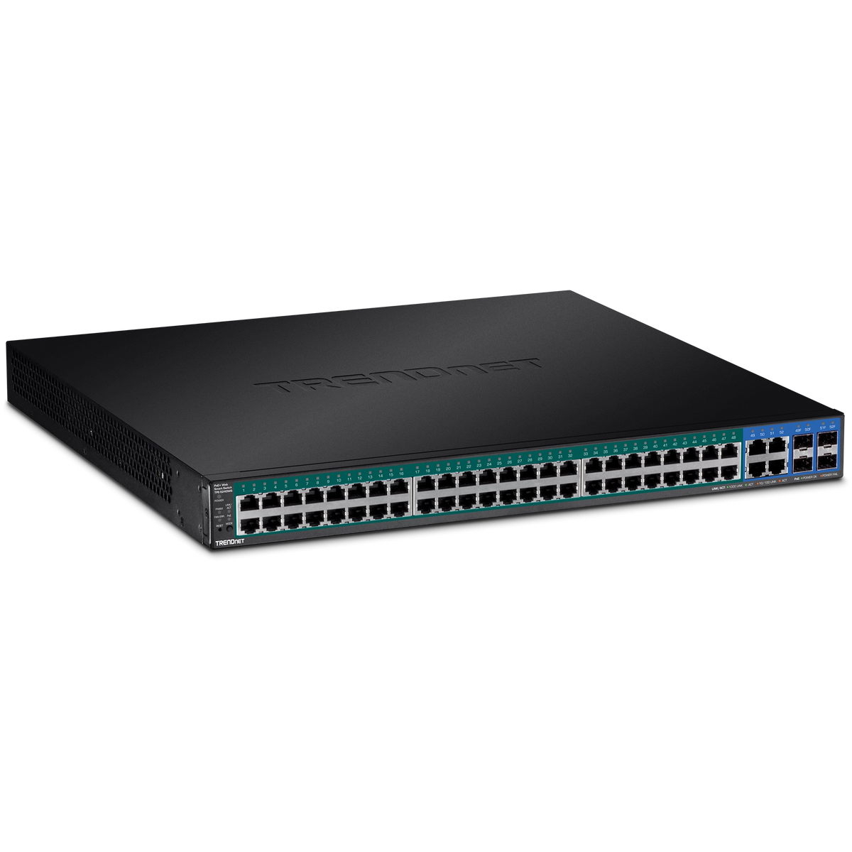 TRENDNET - TPE-5240WS - 52-Port Gigabit Web Smart PoE+ Switch