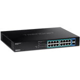TRENDNET - TPE-TG182 - 18-Port Gigabit PoE+ Switch (240W)