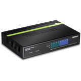 TRENDNET - TPE-TG44g - 8-port GREENnet Gigabit PoE+ Switch (4 PoE+, 4 Non-PoE)