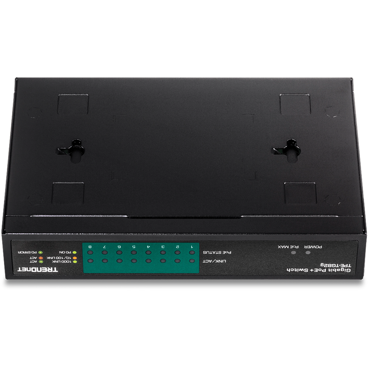 TRENDNET - TPE-TG82G - 8-Port Gigabit PoE+ Switch