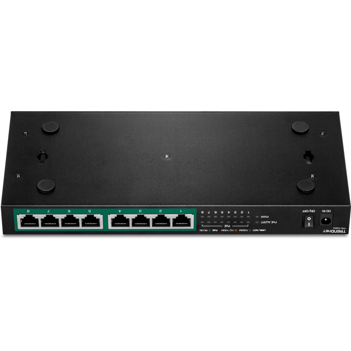 TRENDNET - TPE-TG83 - 8-Port Gigabit PoE+ Switch (65W)
