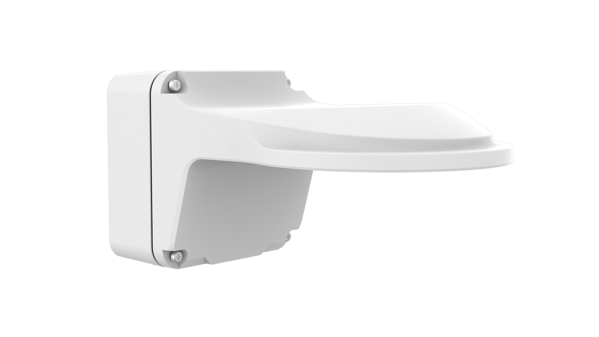 Uniview - TR-JB07/WM04-B-IN-V2 - 4 Inch Back Hole Hemisphere Wall Mounting Assembling Bracket