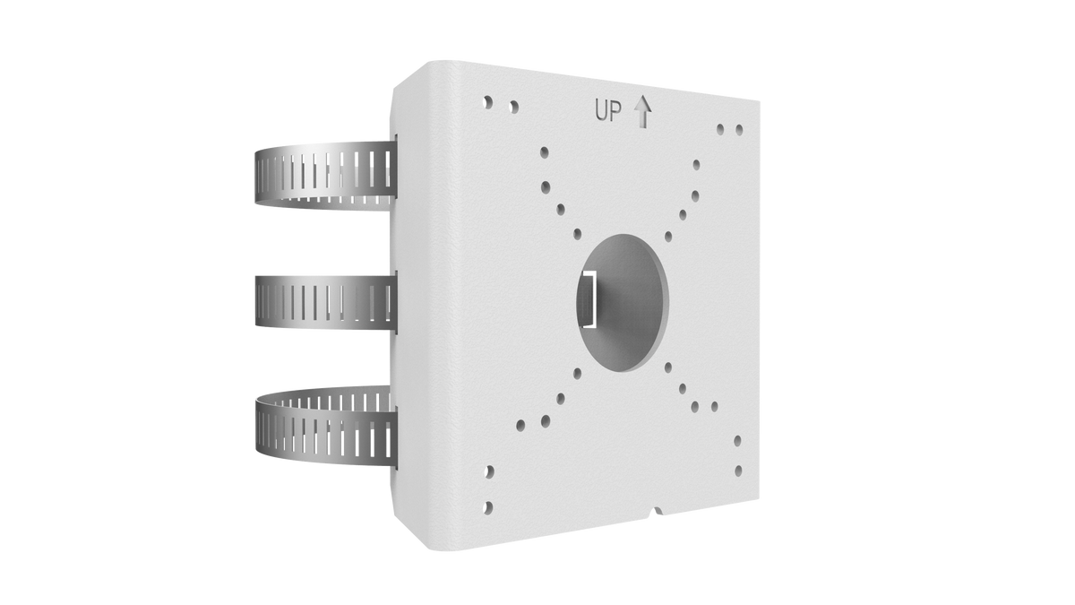 Uniview - TR-UP06-C-IN-V2 - Pole Mounting Bracket for Bullet Junction Box Only